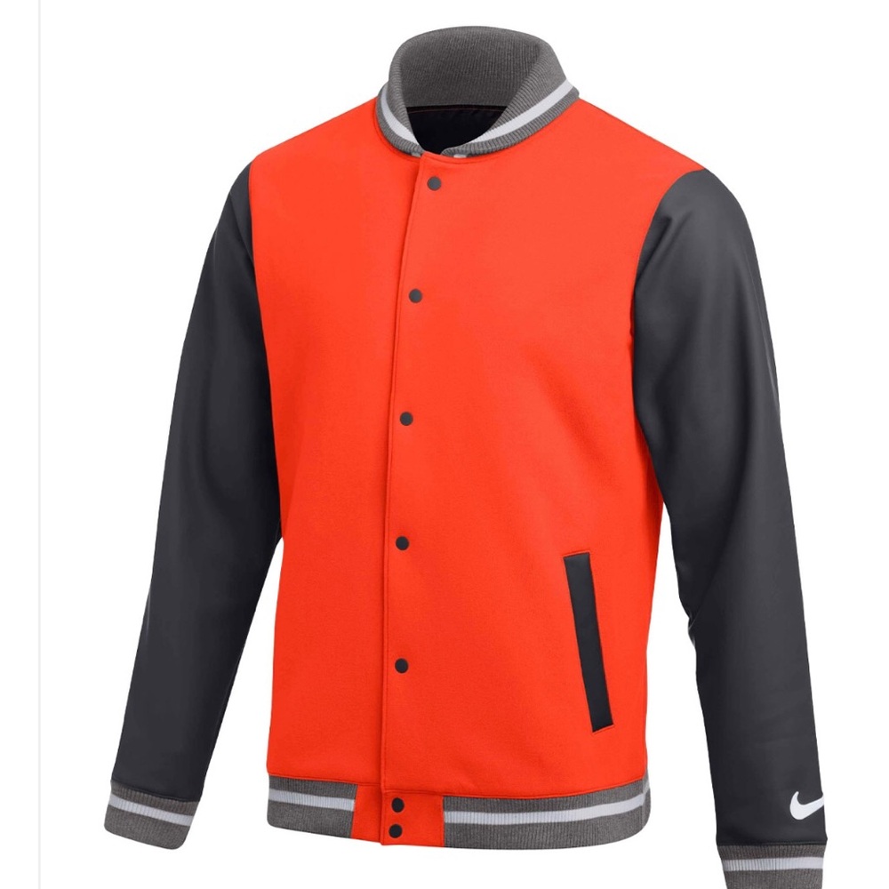Nike Men's Team Orange Letterman Jacket
DJ5971-820